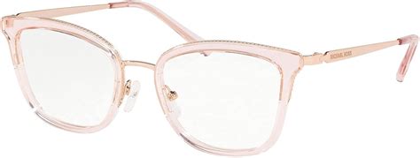 michael kors pink gold glasses|michael kors pink clear glasses.